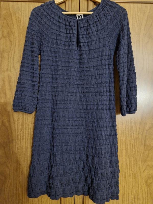 Women Missoni Dress Navy Viscose 36 / S / 44