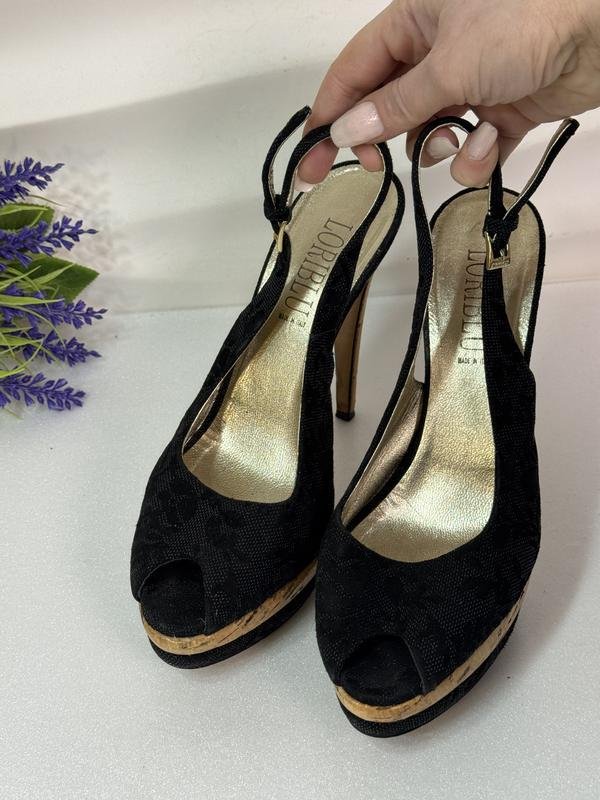 Women Loriblu Heels Black Leather 39