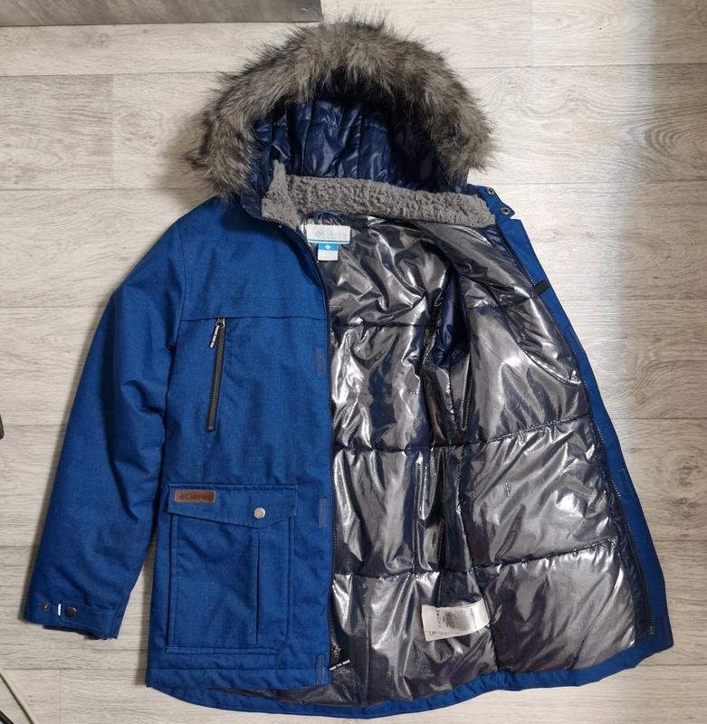 Damen Columbia Jacke Marineblau 36 / S / 44