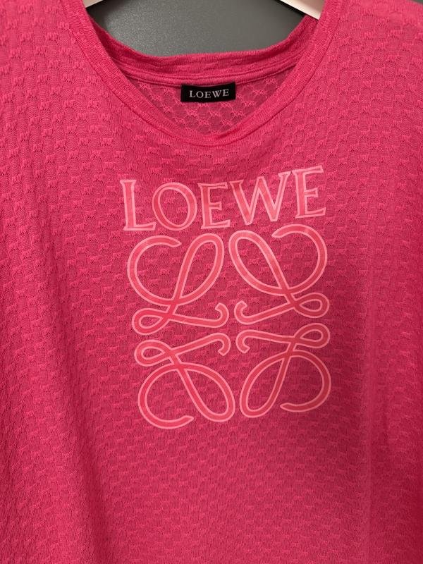 Женский Loewe Свитер Малиновый Вискоза M