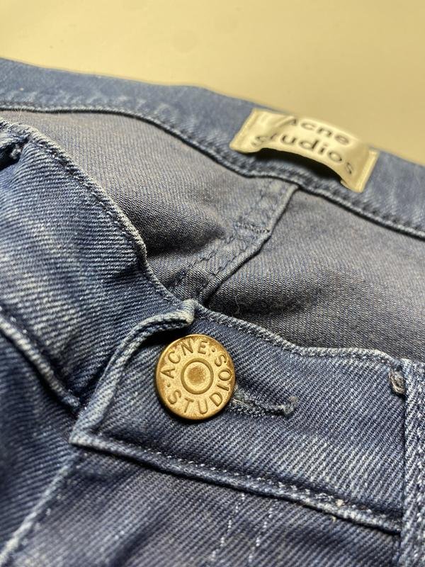 Uomo Acne Studios Jeans Blu Navy Denim 32