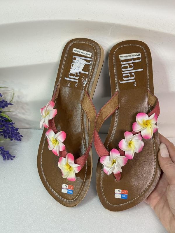 Femme Balaj Tongs Rose Textile 39