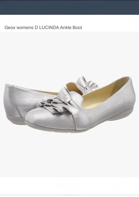 Donna Geox Tacchi Argento Pelle 40