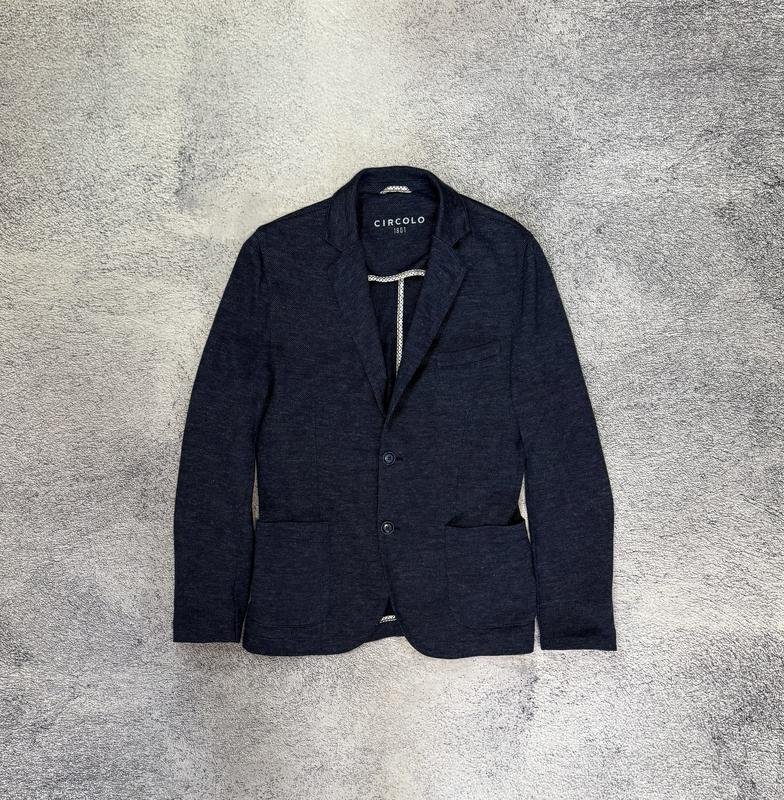 Herren Circolo 1901 Sakko Marineblau Leinen 36 / S