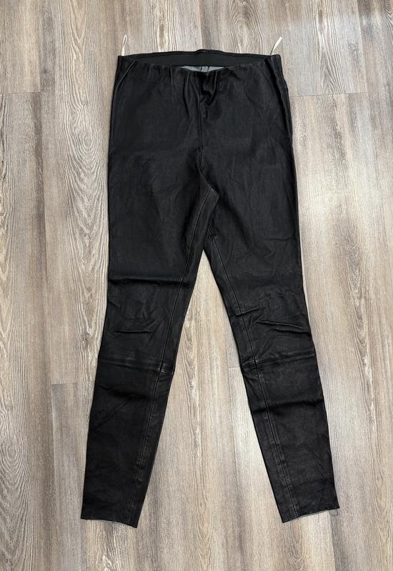 Damen By Malene Birger Leggings Schwarz Elasthan