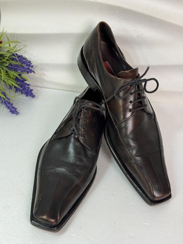 Herren Lloyd Schuhe Braun Leder 46