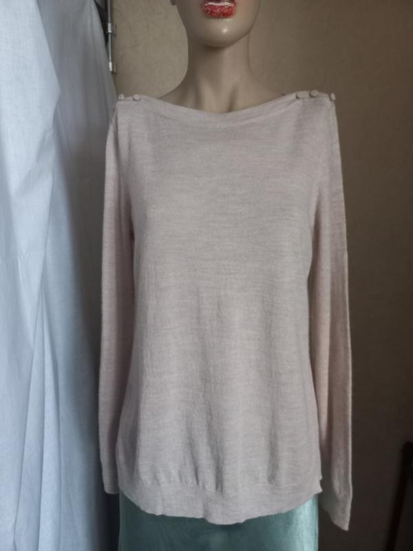 Женский Свитер Бежевый Шерсть 40 / L / 48