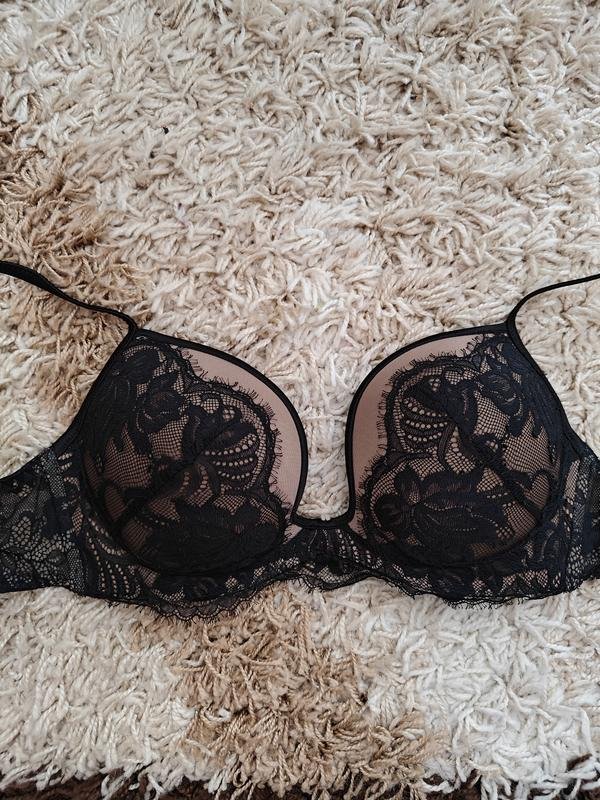 Женский Intimissimi Бюстгальтер Чёрный Атлас 70A