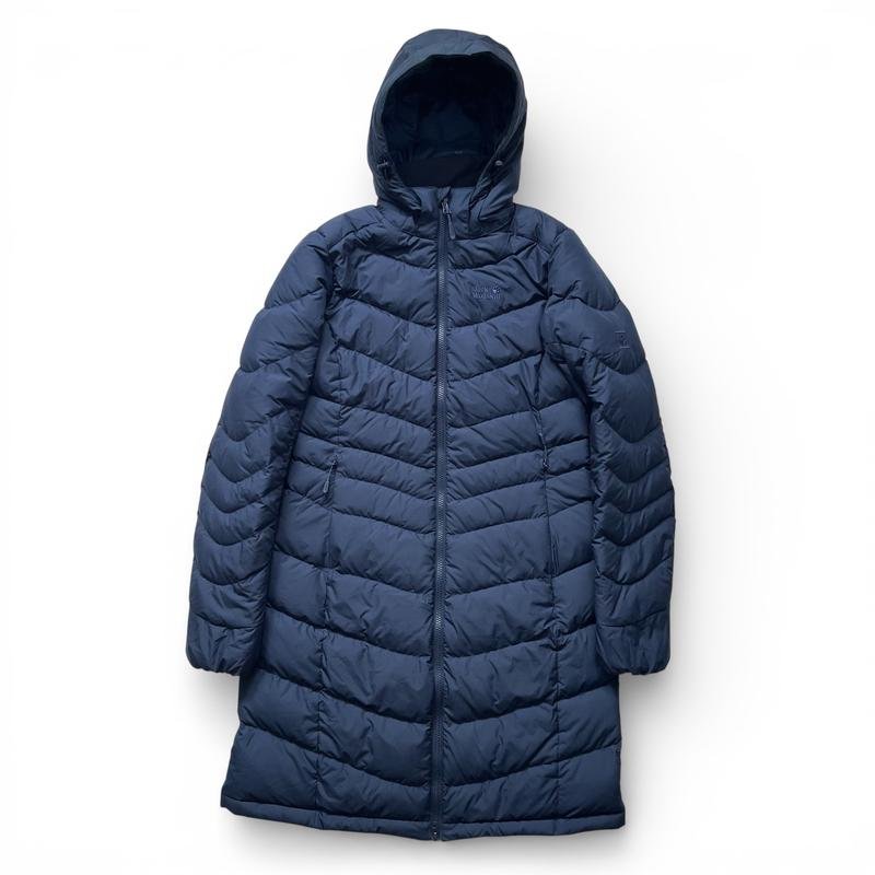 Femme Jack Wolfskin Manteau Bleu Marine 36 / S /