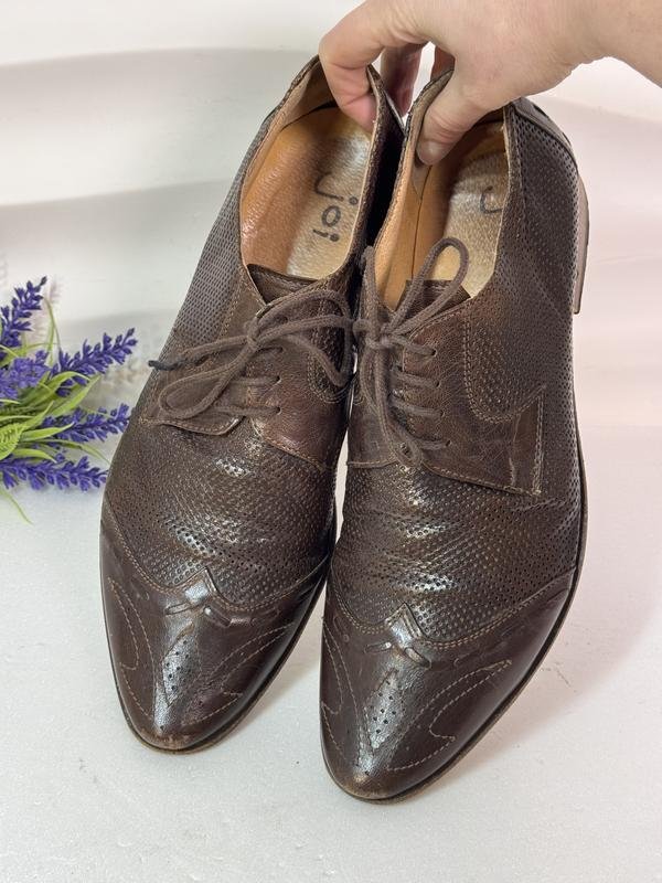 Men JOI Heels Brown Leather 42.5