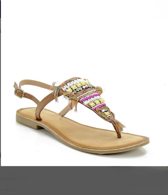 Women Gioseppo Sandals Brown Leather 38