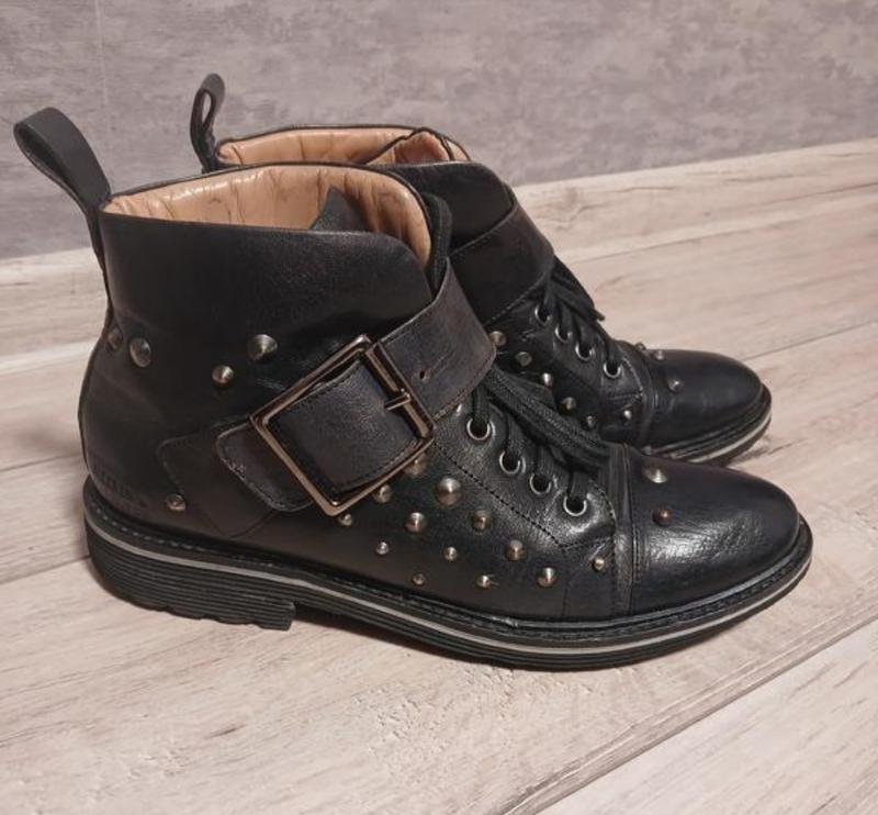 Donna Melvin & Hamilton Stivali Nero Pelle 39