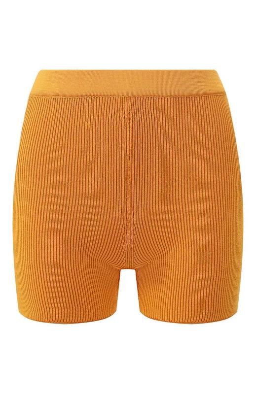 Damen Jacquemus Shorts Orange Viskose 34