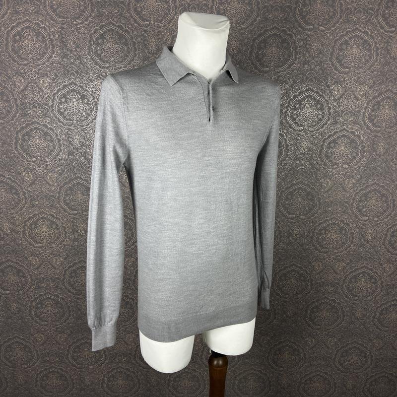 Men Dutch Dandies Sweater Silver Wool 38 / M / 46
