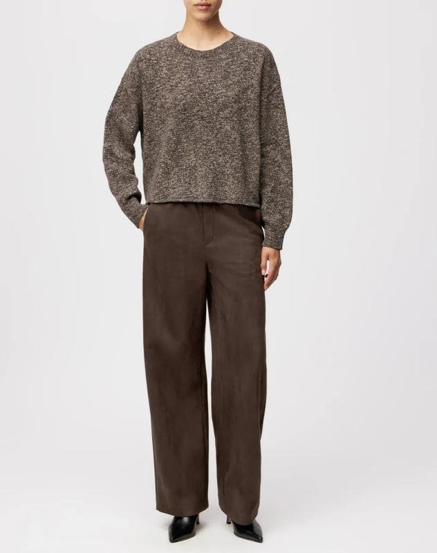 Damen DRYKORN Pullover Schwarz Baumwolle 36 / S /