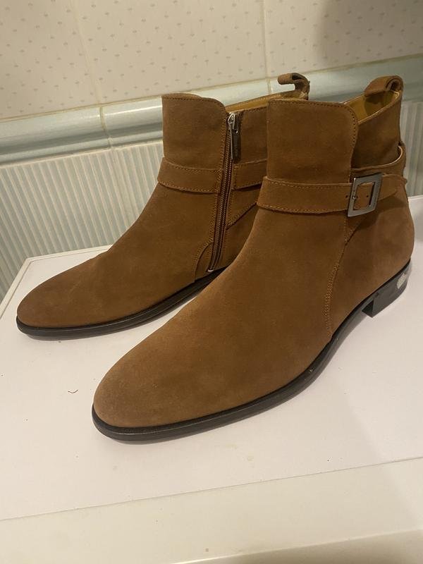 Uomo Navyboot Stivali Marrone Suede 44