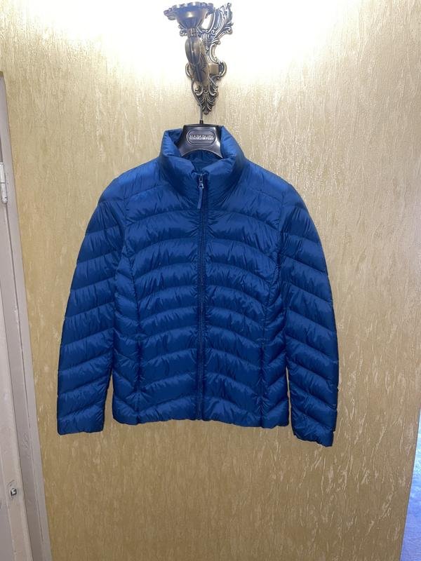 Donna Uniqlo Giacca Piumino Blu Navy 36 / S / 44