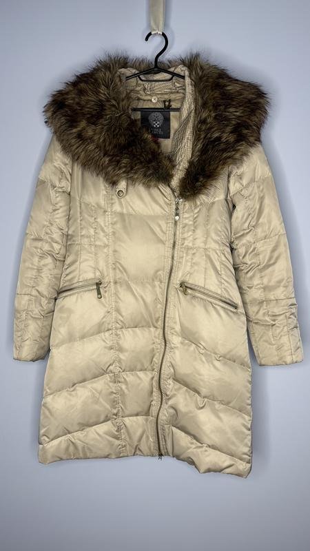 Femme Vince Camuto Doudoune Beige Satin S