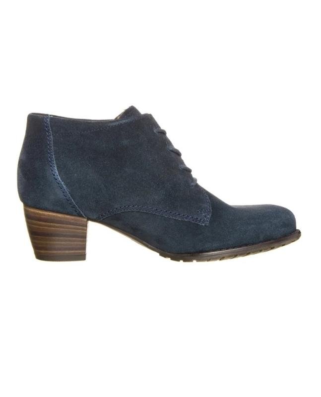 Femme Ara Talons Bleu Marine Suède 41
