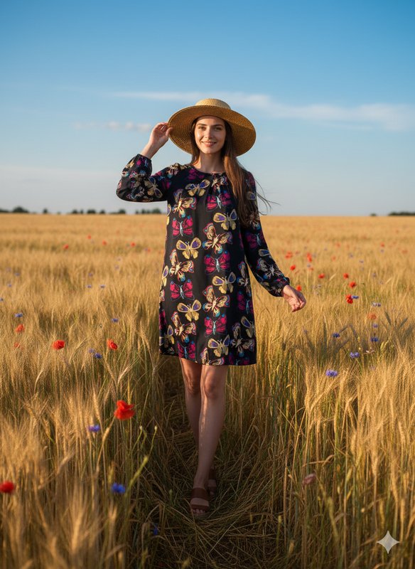 Женское Pepe Jeans Платье Фиолетовое Шелк 34