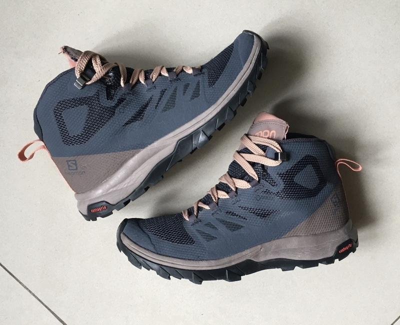 Femme Salomon Bottes Gris 37