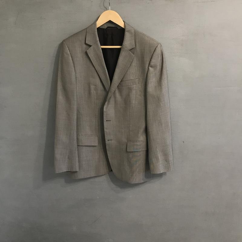 Uomo Hugo Boss Completo Grigio Lana L