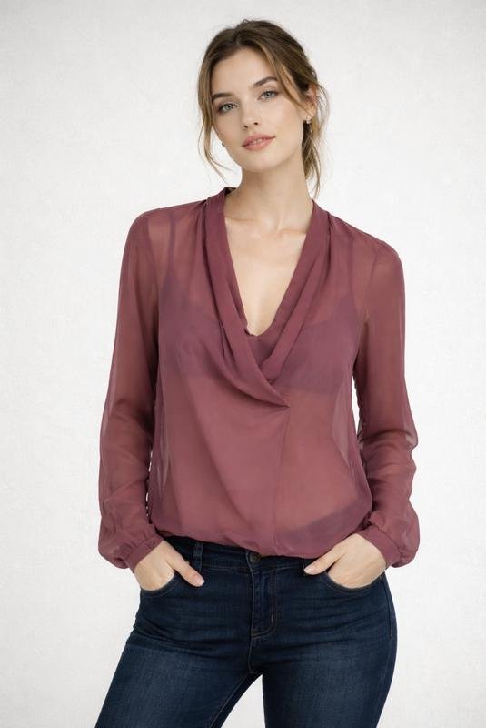 Женская Intimissimi Блуза Сиреневая Полиэстер M