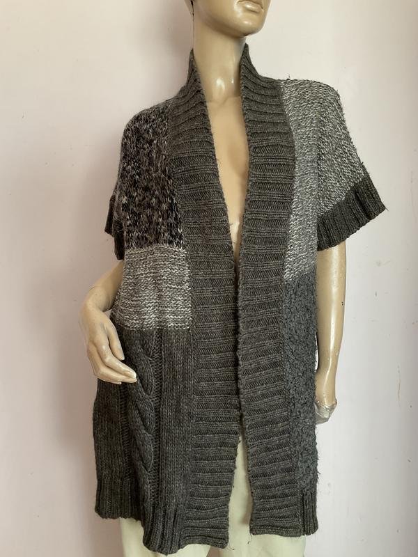 Femme Betty Barclay Gilet Gris Tricot 40