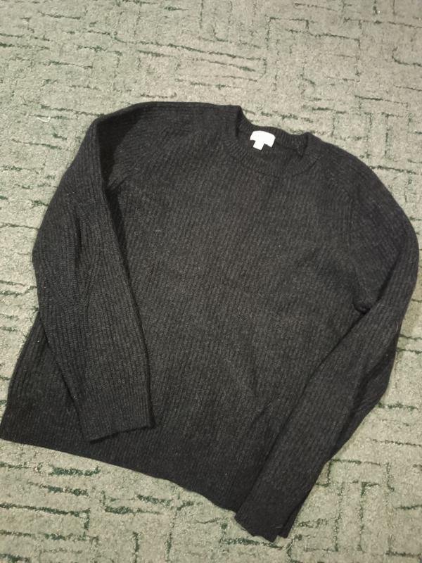 Uomo Club Monaco Maglione Kaki Lana 44