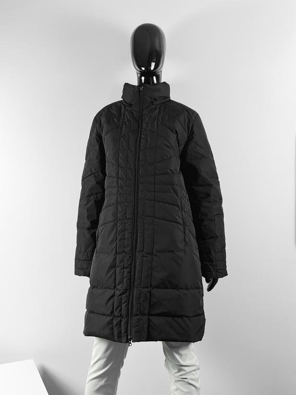 Damen Moncler Mantel Schwarz L