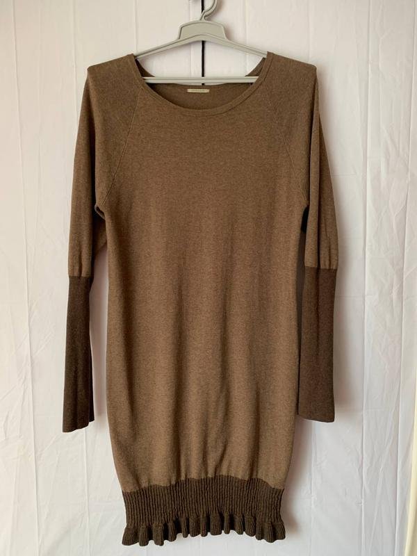 Женское Intimissimi Платье Коричневый Хлопок M