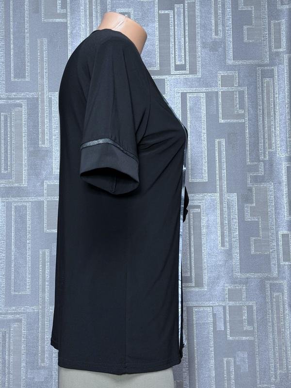 Femme Anne Smith Chemise Noire Polyester 48