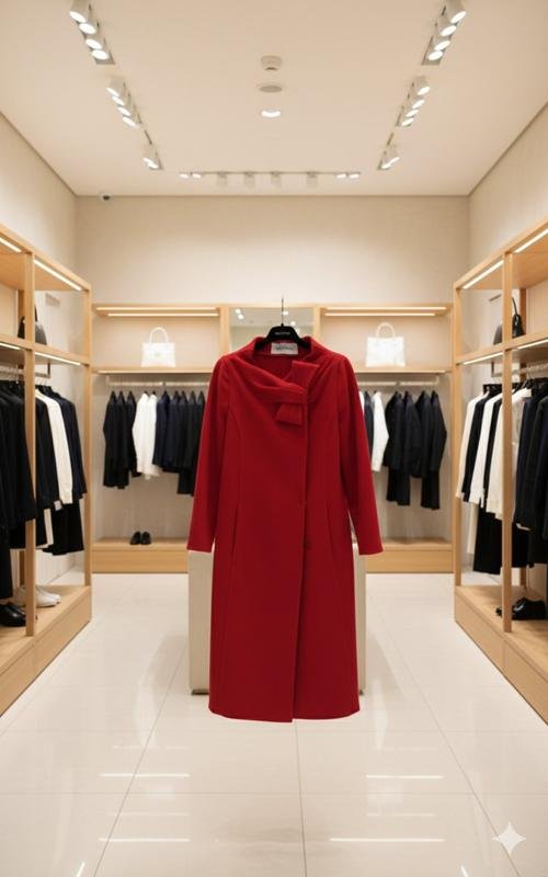 Женское Valentino Пальто Красное S