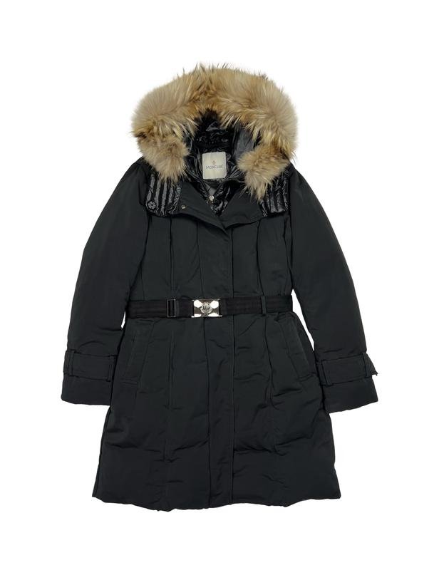 Женская Moncler Парка Чёрный М