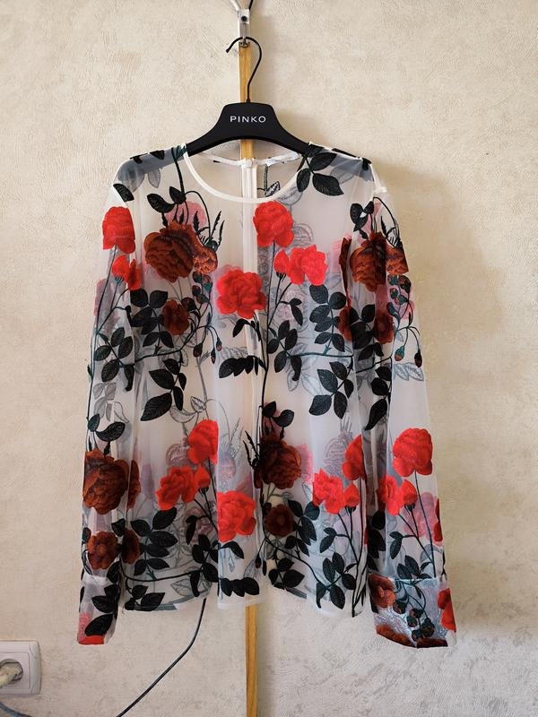 Women Ganni Shirt Red M