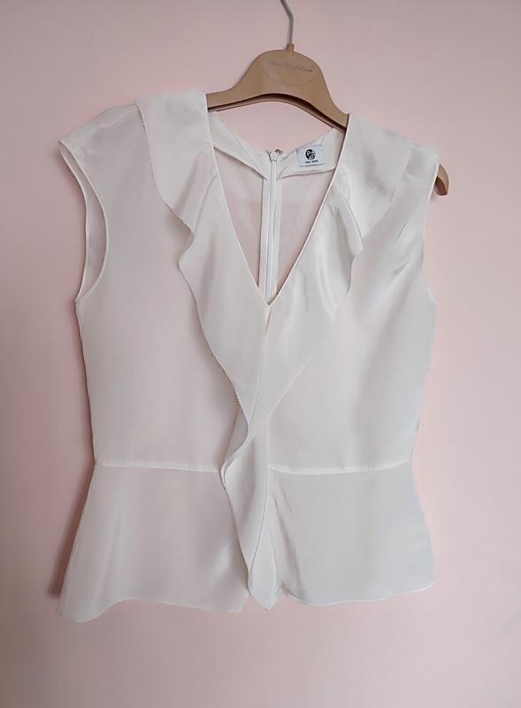 Femme Paul Smith Chemise Blanche Soie M