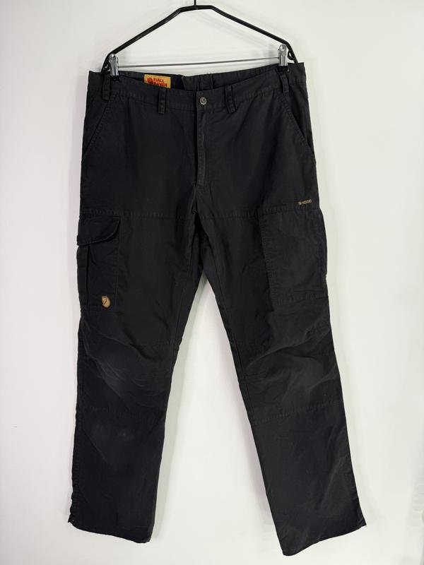 Мужские Fjällräven Штаны Чёрный 34