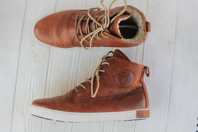 Мужской Blackstone Ботинки Коричневый Кожа 43