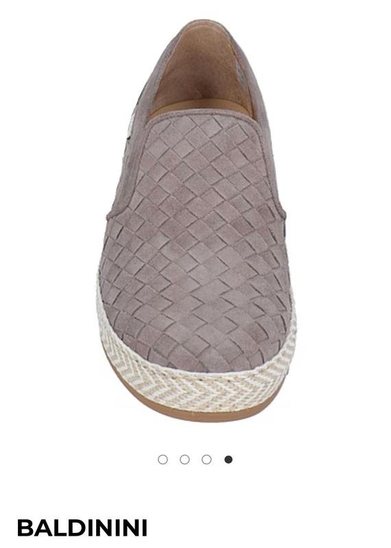 Herren Baldinini Slipper Braun Wildleder 42