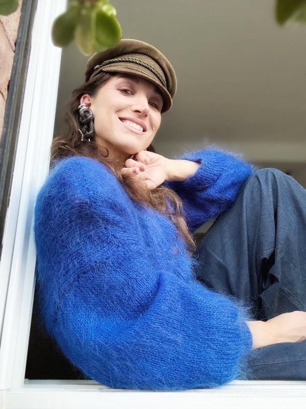 Женский Closed Свитер Синий Альпака S