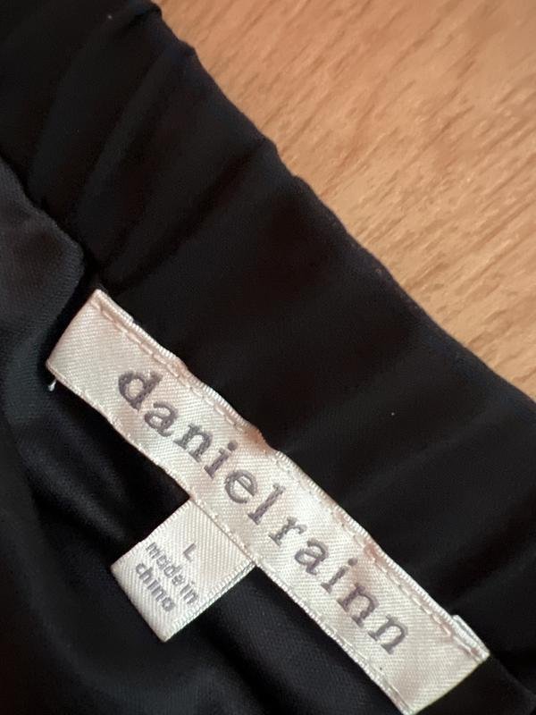 Damen Daniel Rainn Rock Schwarz Chiffon 40