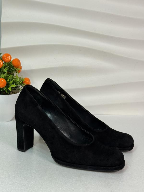 Women Franca Azzaretto Heels Black Suede 38