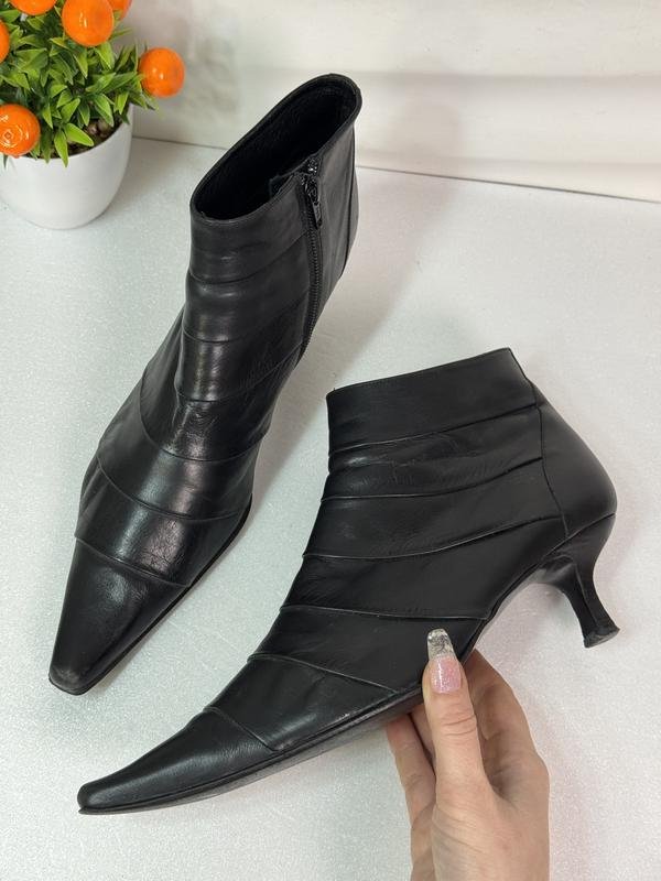 Женские Lodi Ботильоны Чёрный Кожа 40