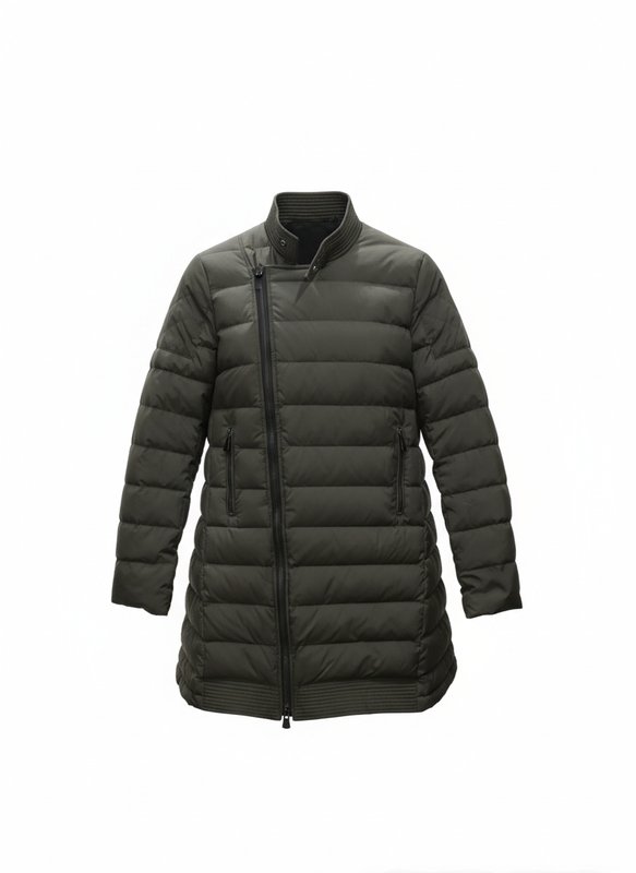 Damen Moncler Jacke Khaki 38