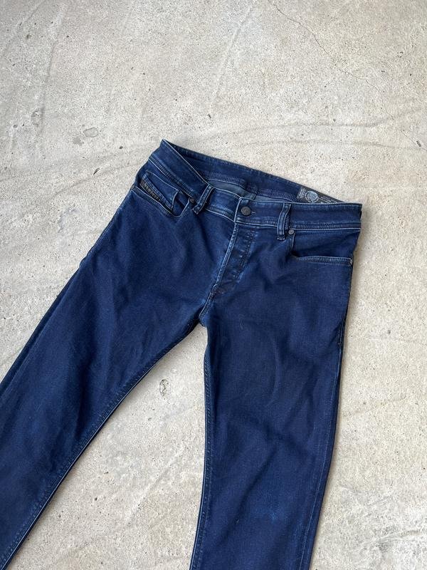 Uomo Diesel Jeans Blu Navy Denim 31