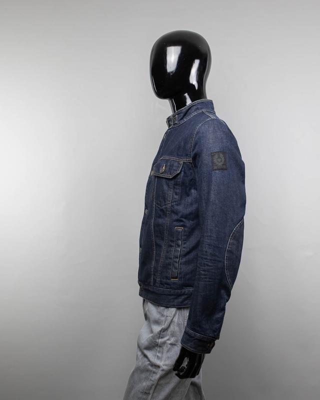 Мужской Belstaff Куртка Тёмно-синий Хлопок L