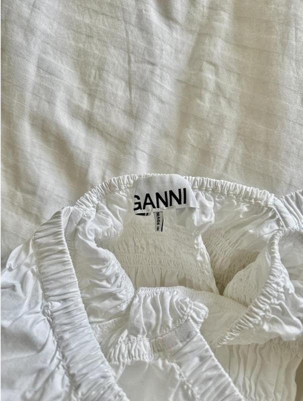 Women Ganni Shirt White 38