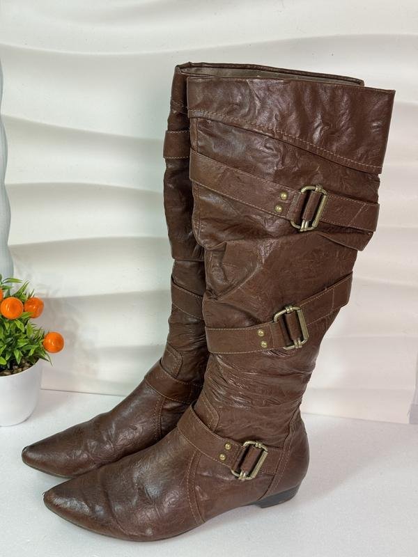 Женские Cube Сапоги Коричневый 39