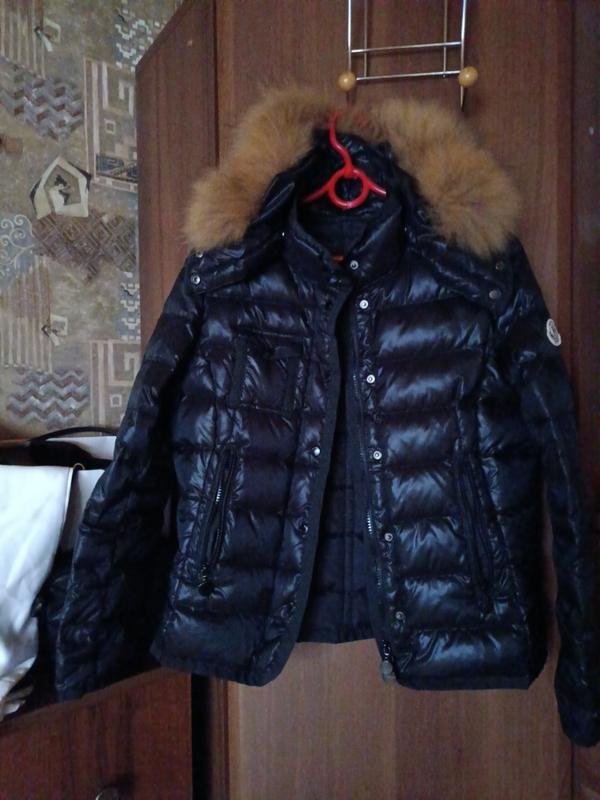 Damen Moncler Jacke Schwarz S