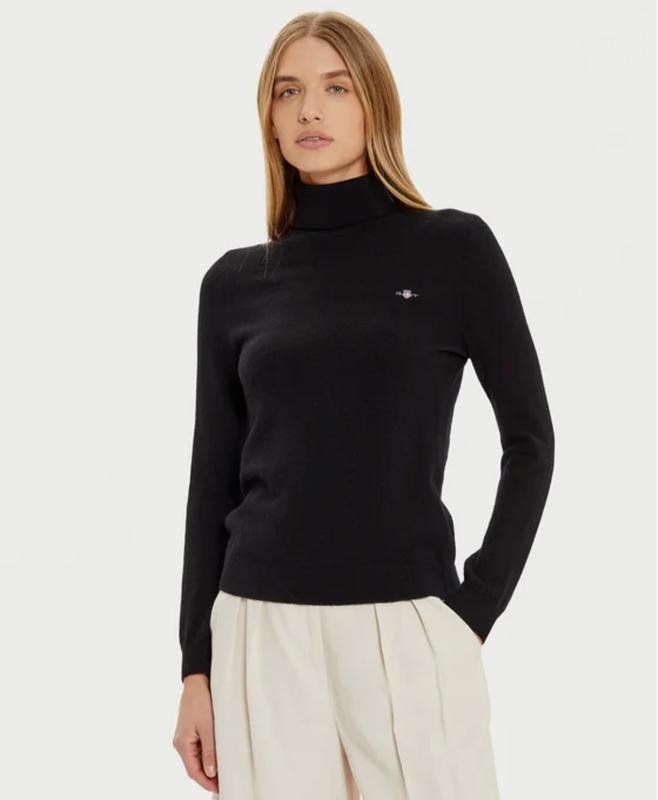 Женский Gant Свитер Чёрный Шерсть 44